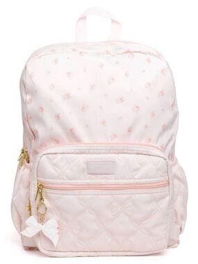 LoveShackFancy pink back pack Blooming Heirloom Ditsy Ballet bloom